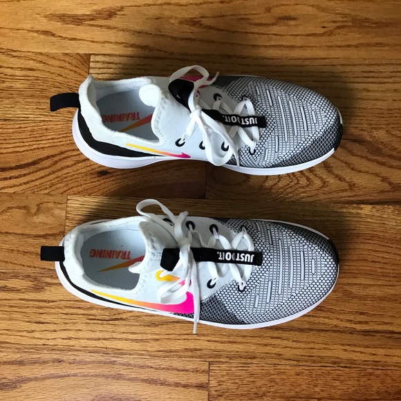 Nike Free White/Black/Pink - Picture 2 of 6